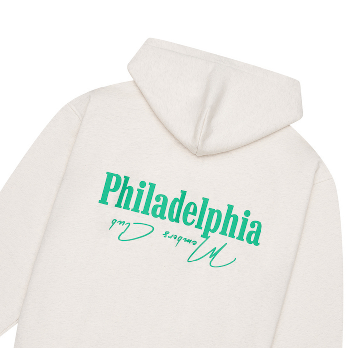 Philadelphia Members Club Hoodie | Heather Grey