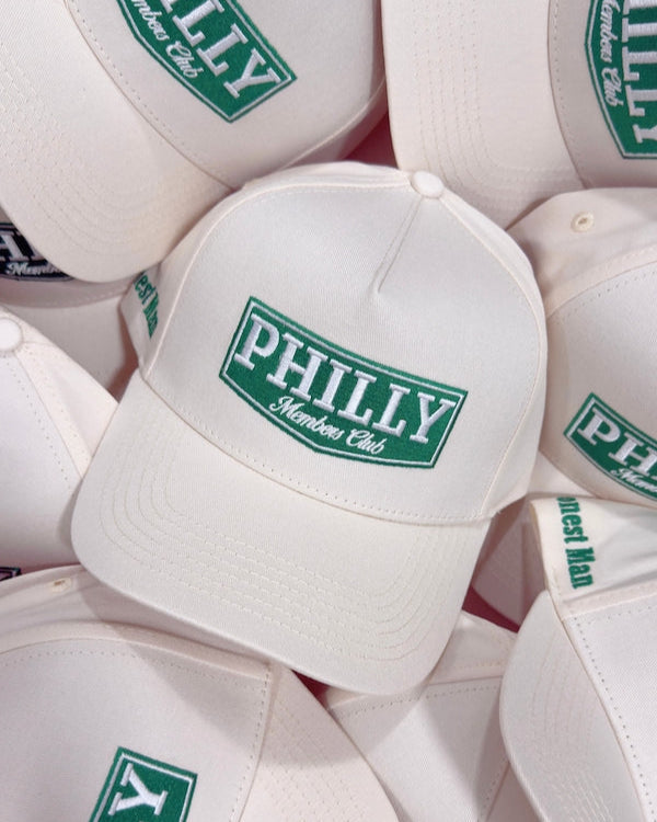 Philly Members Club Patch | Creme & Green