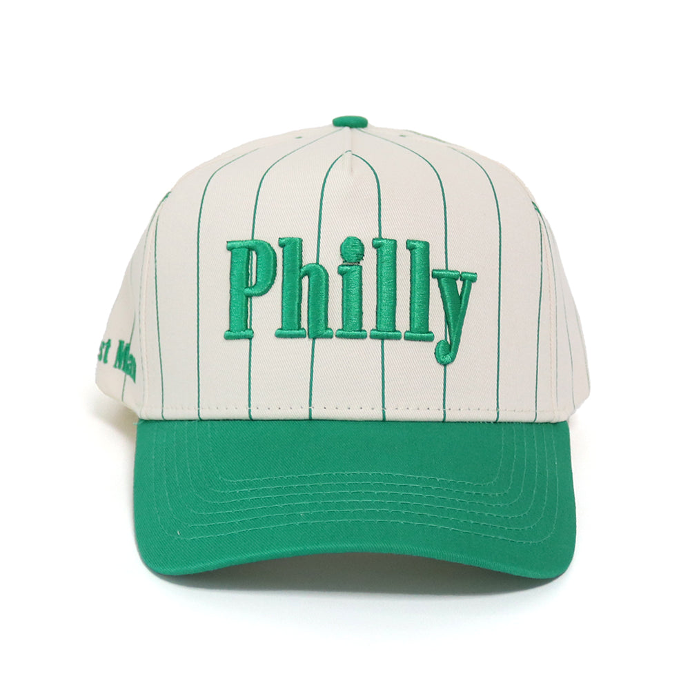 Pinstripe Philly Hat | Kelly Green