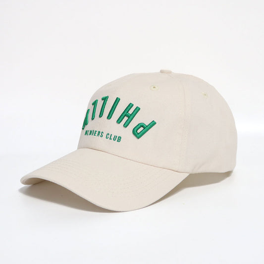 Dad Hat- Upside Down Philly | Creme & Green