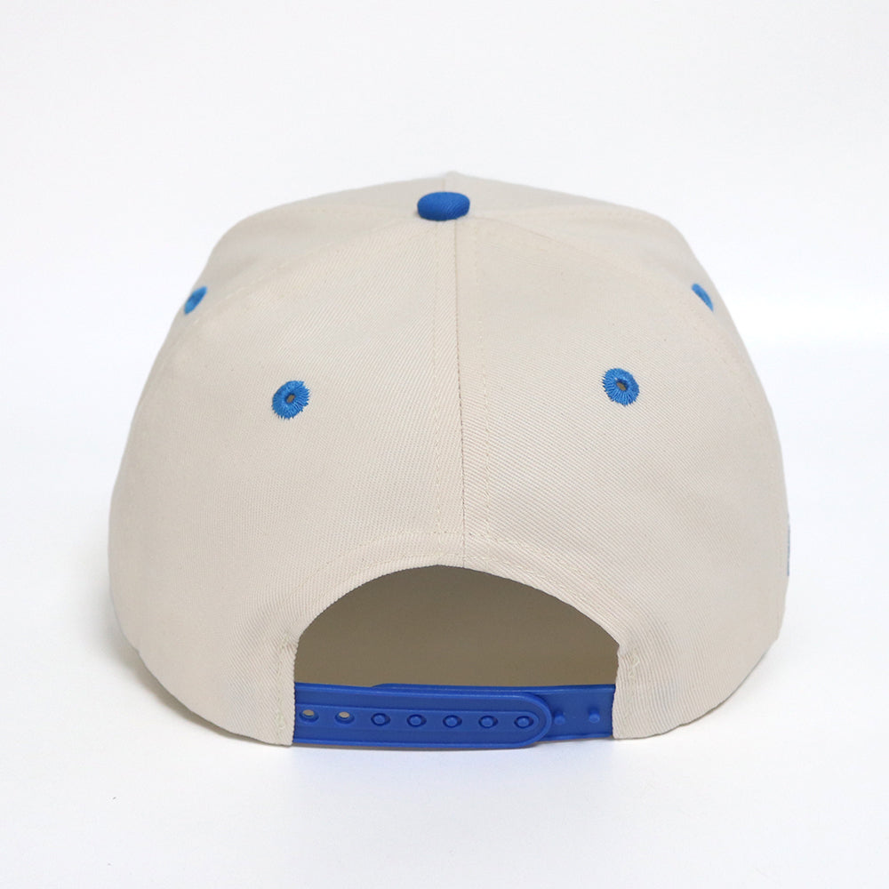 Philly Hat | Creme & Blue