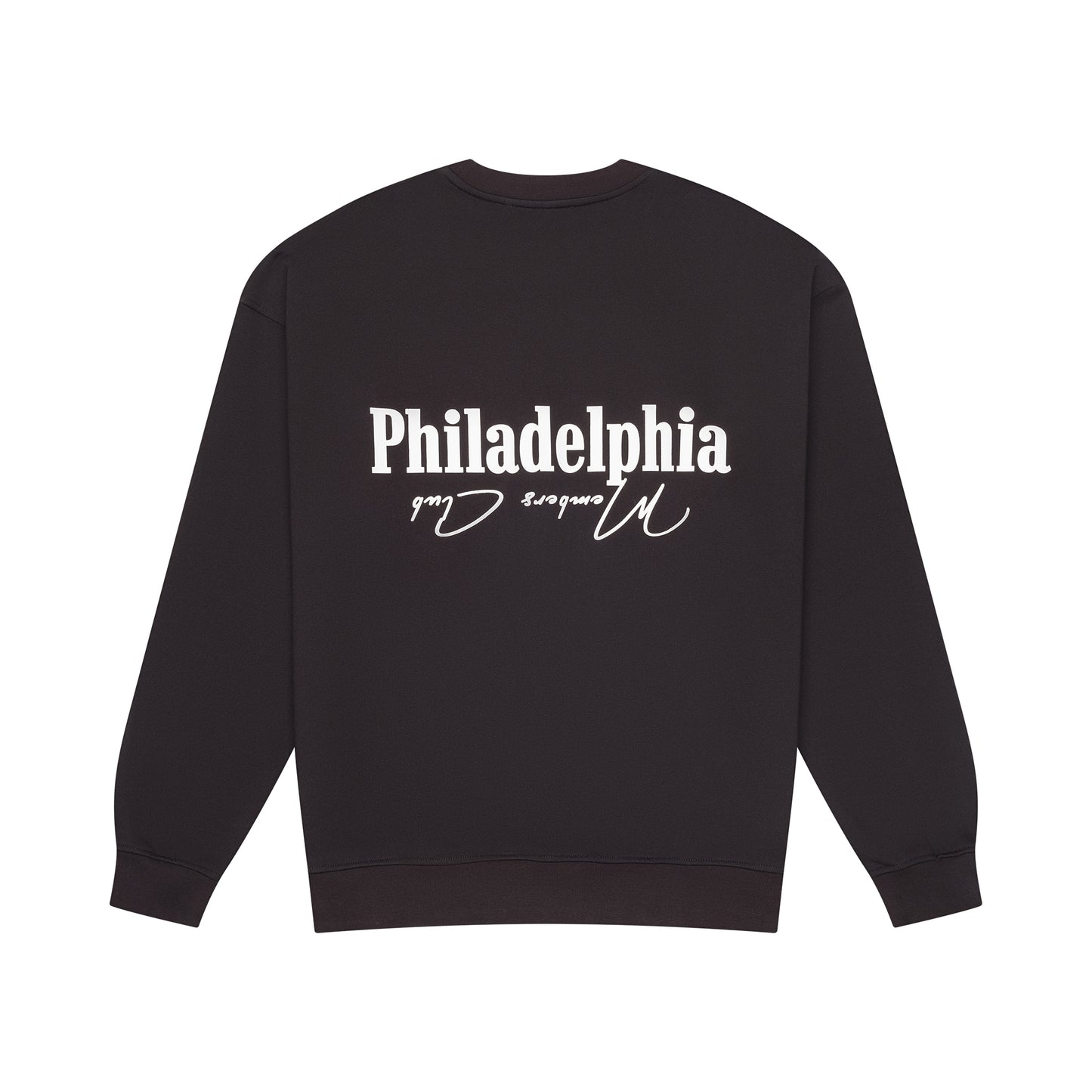 Philadelphia Members Club Crewneck | Black