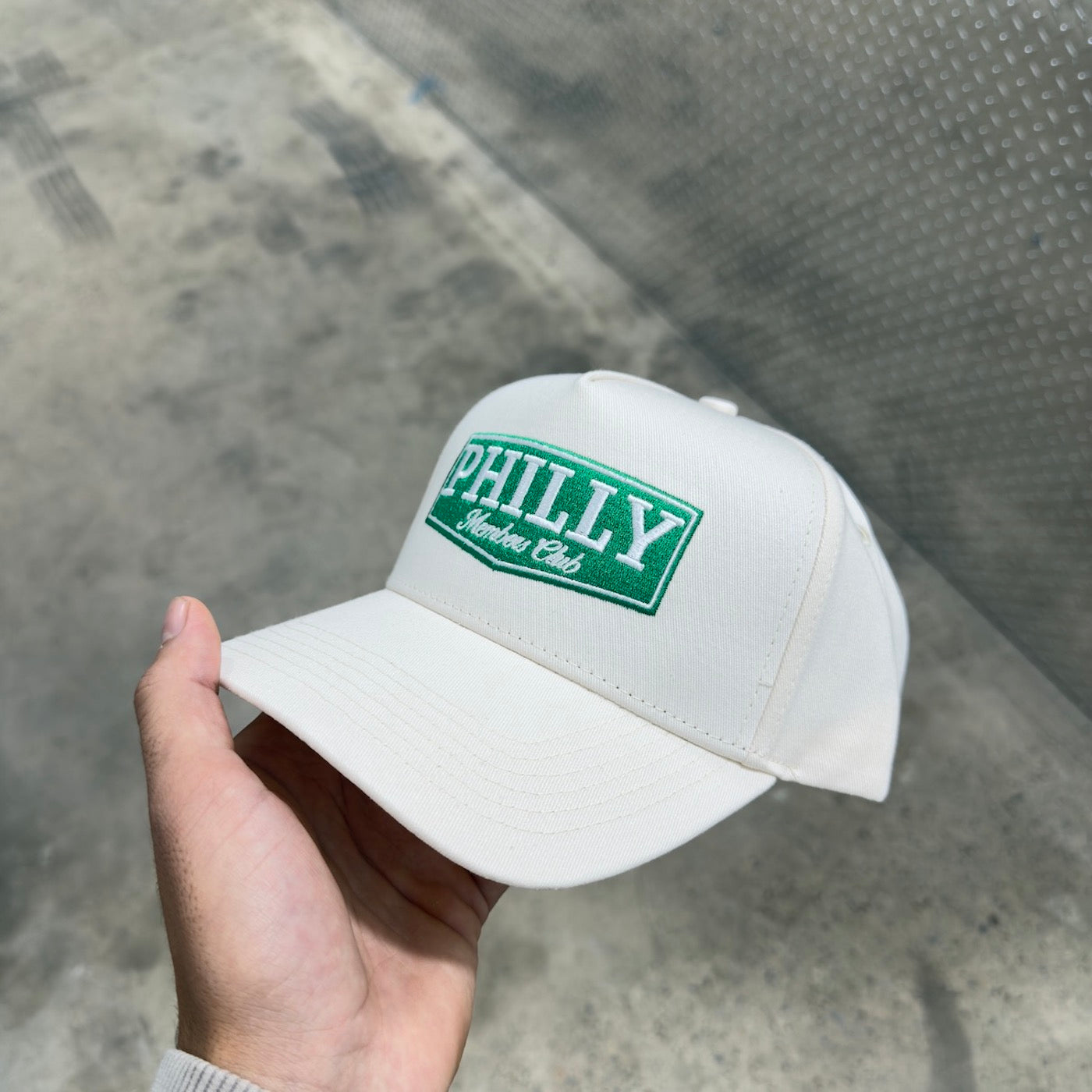 Philly Members Club Patch | Creme & Green