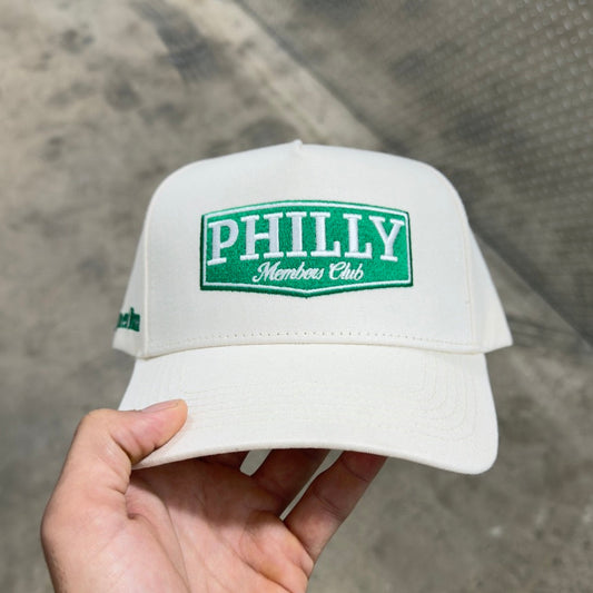 Philly Members Club Patch | Creme & Green
