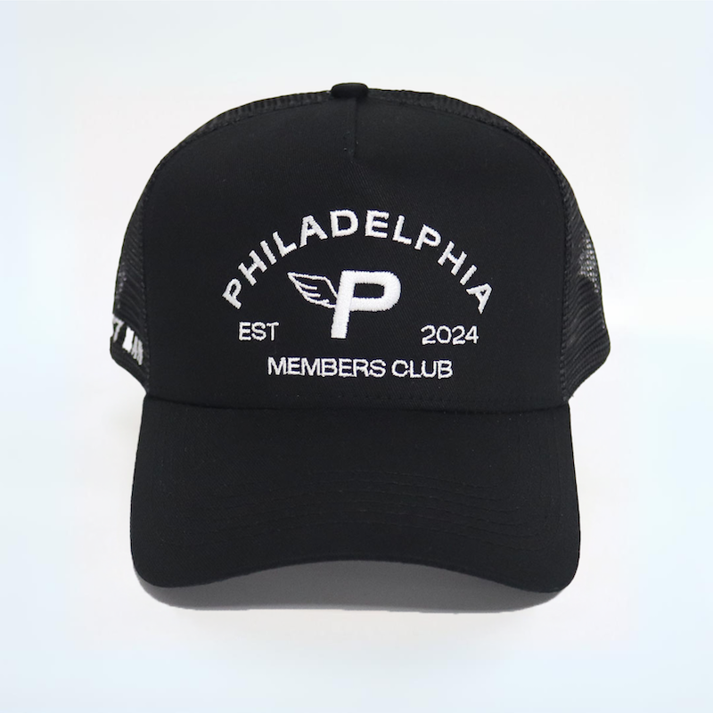Trucker Hat- Philadelphia Members Club Hat | Black