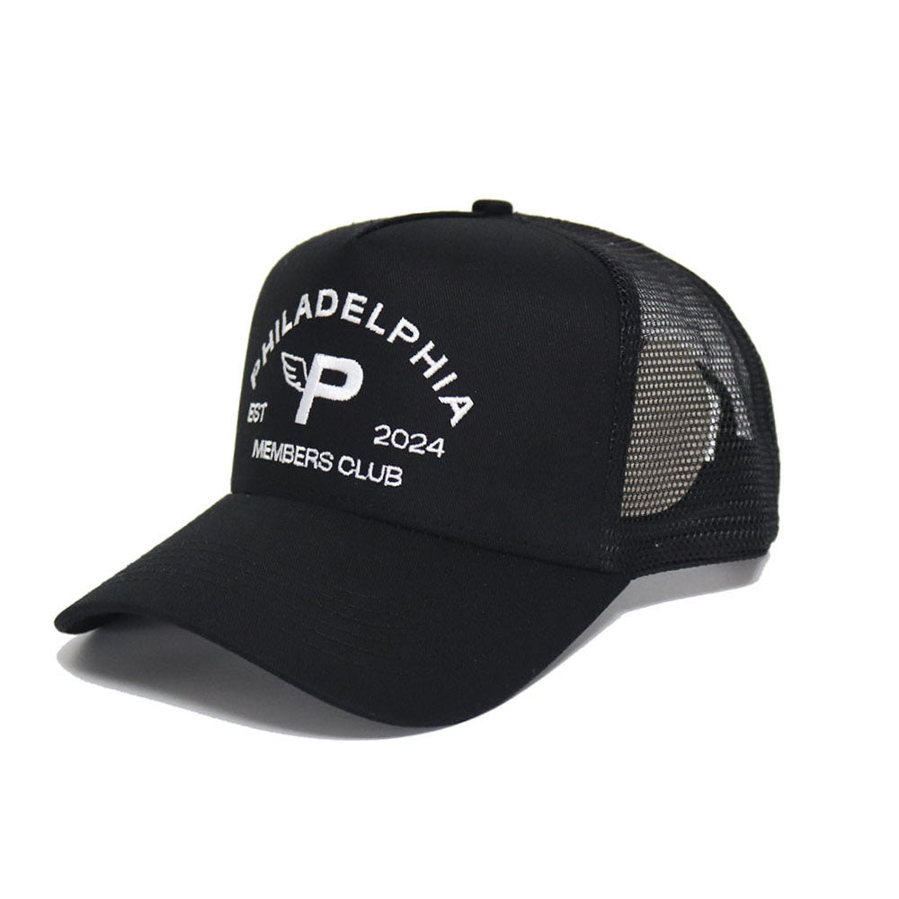 Trucker Hat- Philadelphia Members Club Hat | Black