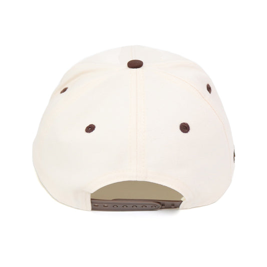 Philly Hat | Creme & Brown